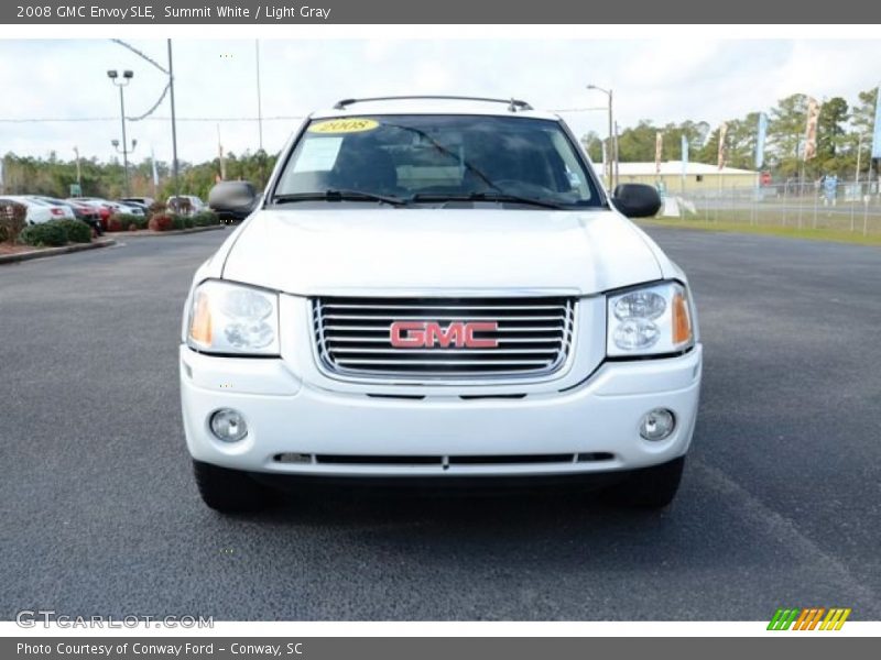 Summit White / Light Gray 2008 GMC Envoy SLE