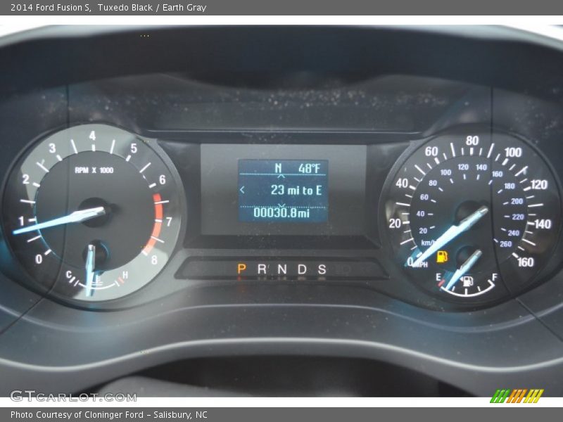 Tuxedo Black / Earth Gray 2014 Ford Fusion S