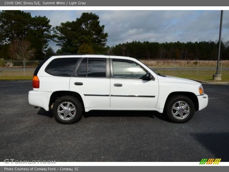 Summit White / Light Gray 2008 GMC Envoy SLE