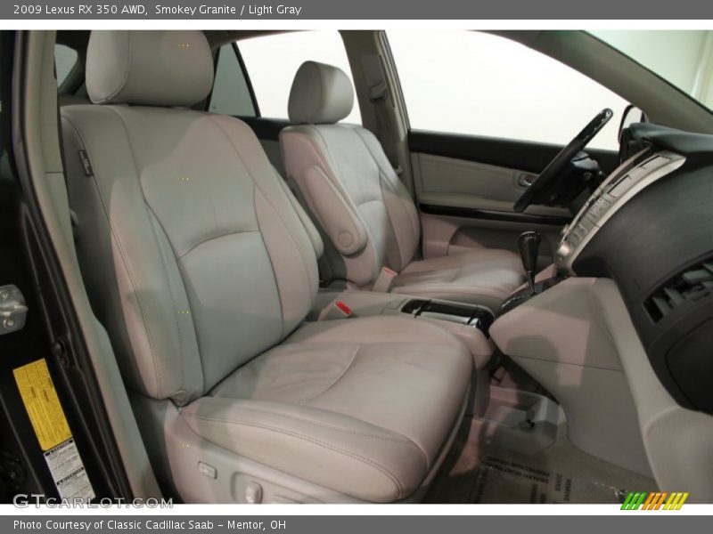 Smokey Granite / Light Gray 2009 Lexus RX 350 AWD