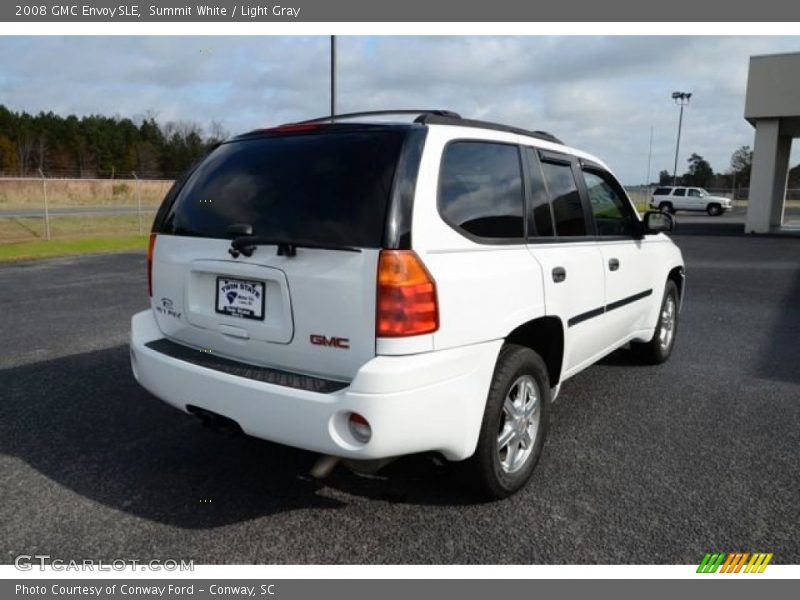 Summit White / Light Gray 2008 GMC Envoy SLE