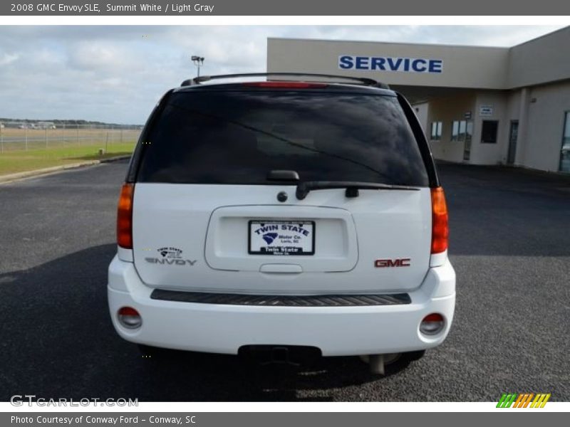 Summit White / Light Gray 2008 GMC Envoy SLE