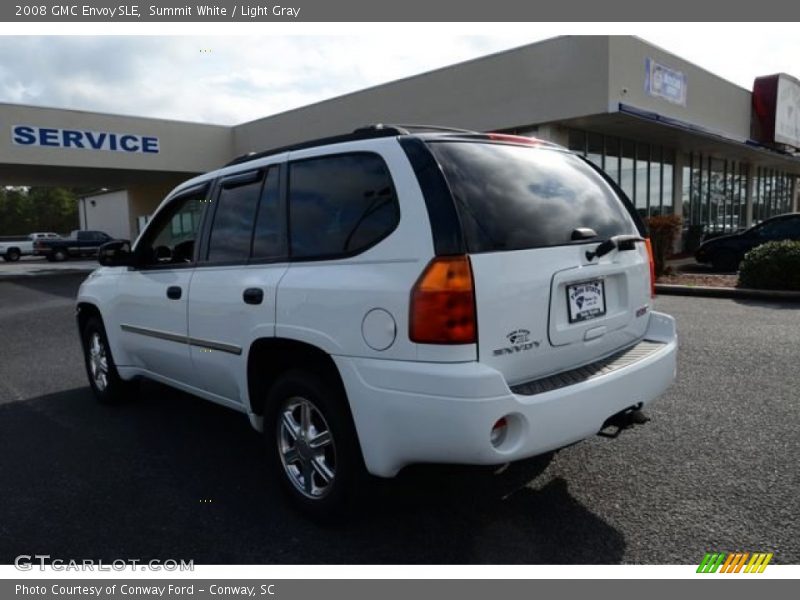 Summit White / Light Gray 2008 GMC Envoy SLE