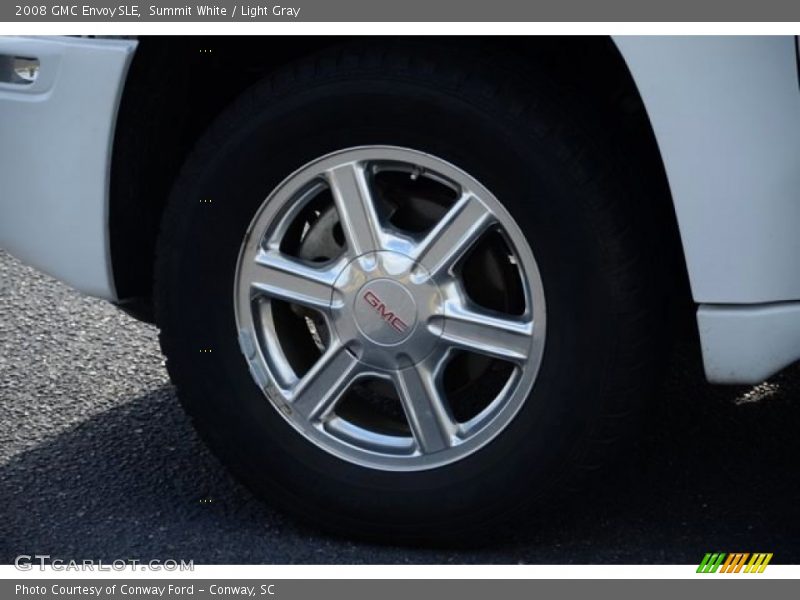 Summit White / Light Gray 2008 GMC Envoy SLE