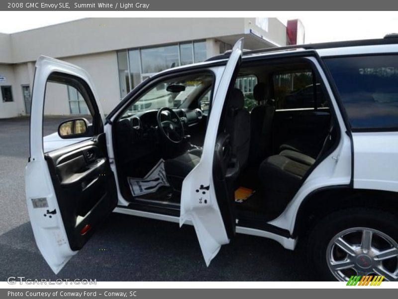 Summit White / Light Gray 2008 GMC Envoy SLE