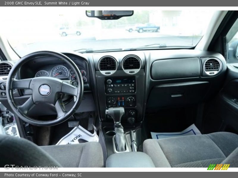 Summit White / Light Gray 2008 GMC Envoy SLE