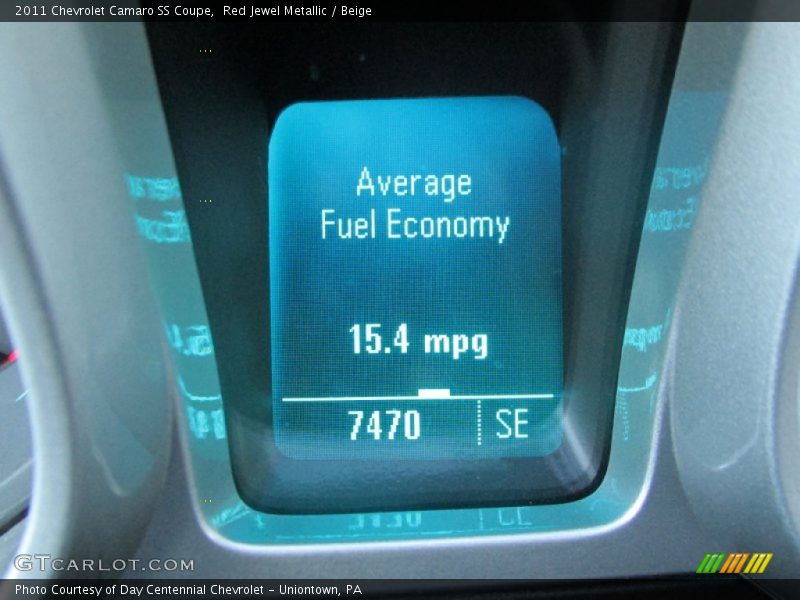 Red Jewel Metallic / Beige 2011 Chevrolet Camaro SS Coupe