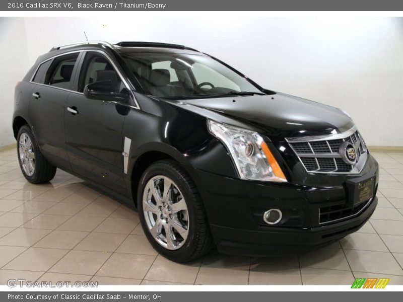Black Raven / Titanium/Ebony 2010 Cadillac SRX V6