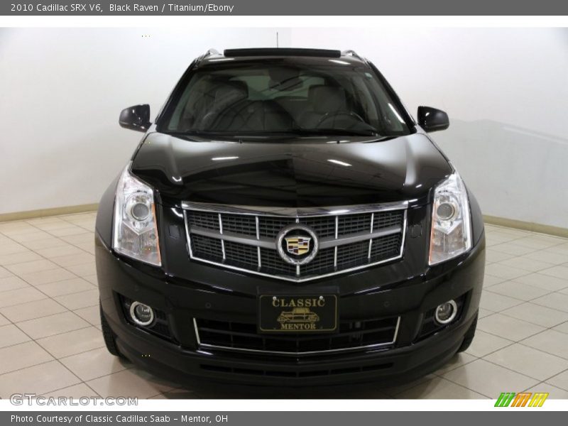 Black Raven / Titanium/Ebony 2010 Cadillac SRX V6