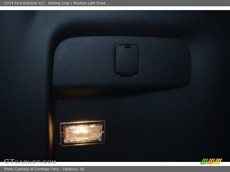Sterling Gray / Medium Light Stone 2014 Ford Explorer XLT