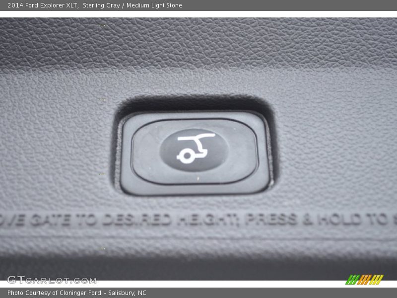 Sterling Gray / Medium Light Stone 2014 Ford Explorer XLT