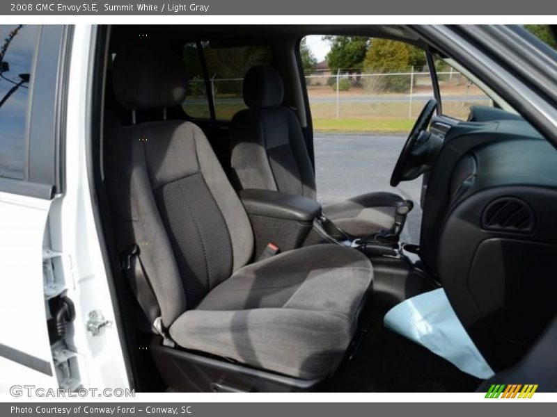 Summit White / Light Gray 2008 GMC Envoy SLE