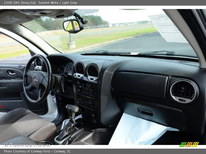 Summit White / Light Gray 2008 GMC Envoy SLE