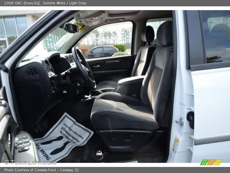 Summit White / Light Gray 2008 GMC Envoy SLE