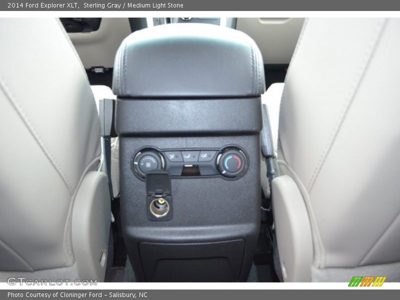 Sterling Gray / Medium Light Stone 2014 Ford Explorer XLT