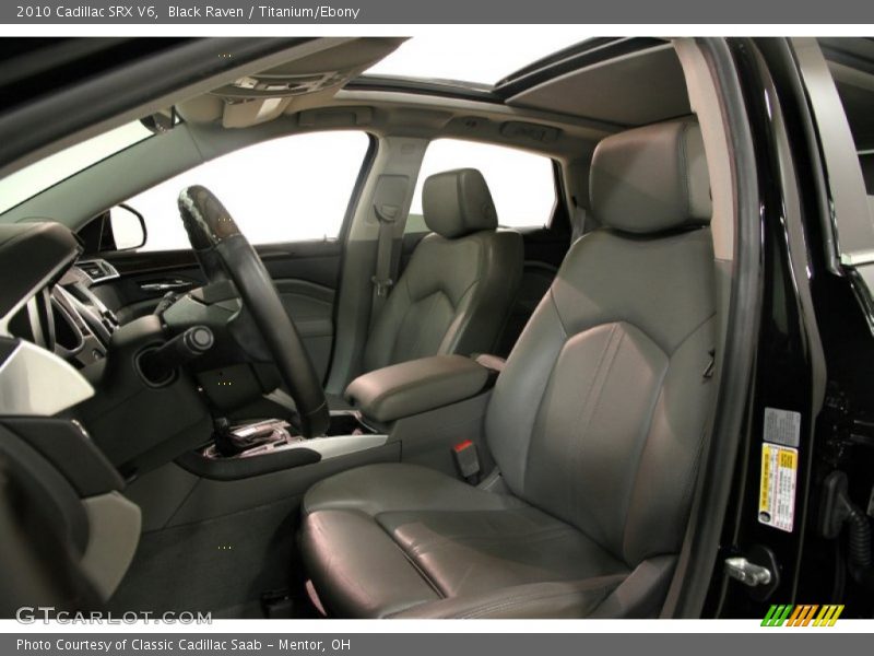 Black Raven / Titanium/Ebony 2010 Cadillac SRX V6