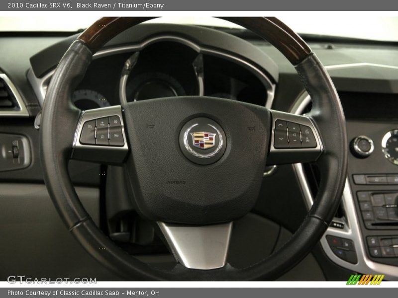 Black Raven / Titanium/Ebony 2010 Cadillac SRX V6