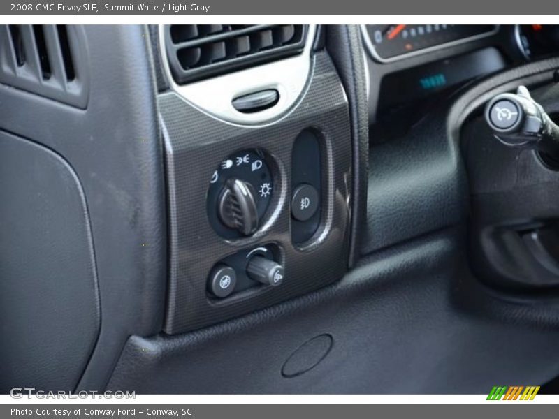 Summit White / Light Gray 2008 GMC Envoy SLE