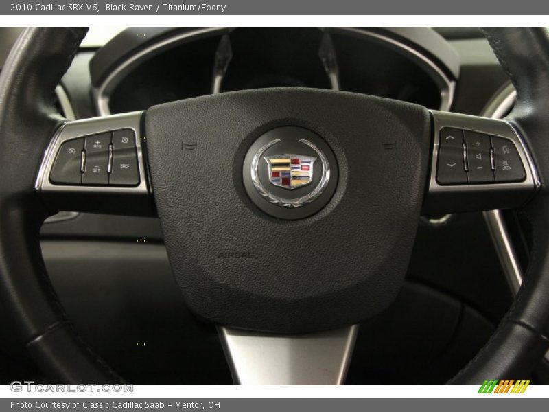 Black Raven / Titanium/Ebony 2010 Cadillac SRX V6