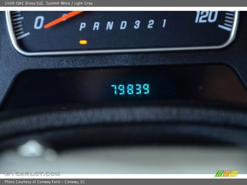 Summit White / Light Gray 2008 GMC Envoy SLE