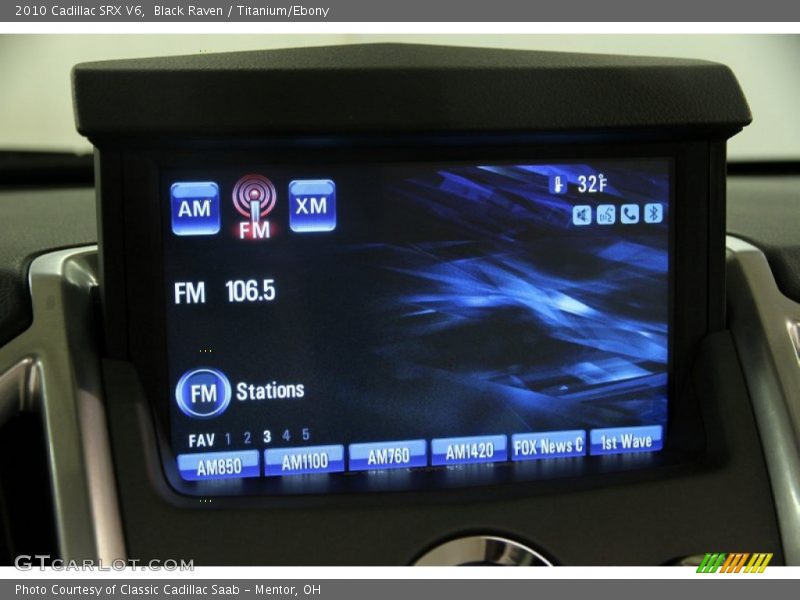 Black Raven / Titanium/Ebony 2010 Cadillac SRX V6