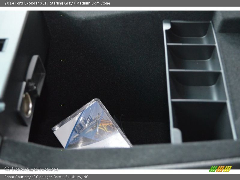 Sterling Gray / Medium Light Stone 2014 Ford Explorer XLT