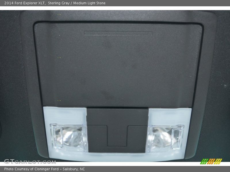Sterling Gray / Medium Light Stone 2014 Ford Explorer XLT