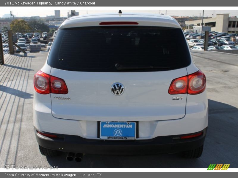 Candy White / Charcoal 2011 Volkswagen Tiguan S
