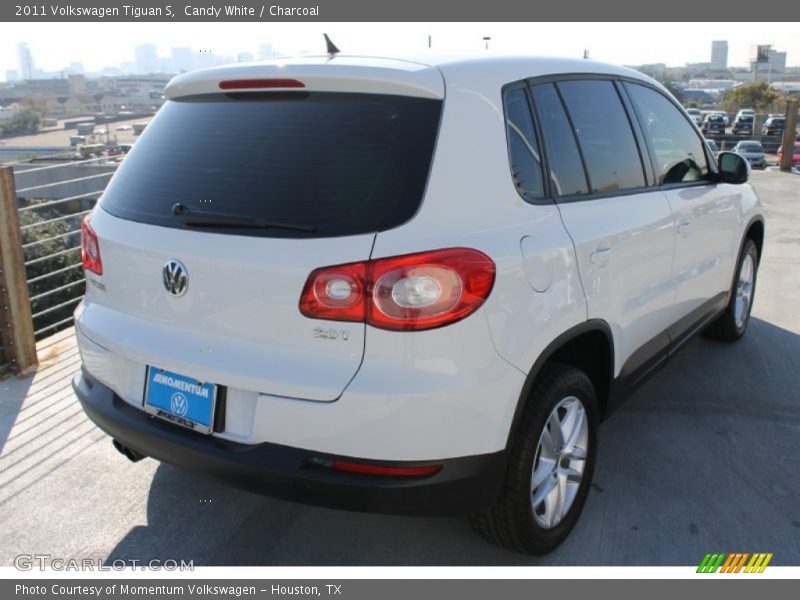 Candy White / Charcoal 2011 Volkswagen Tiguan S
