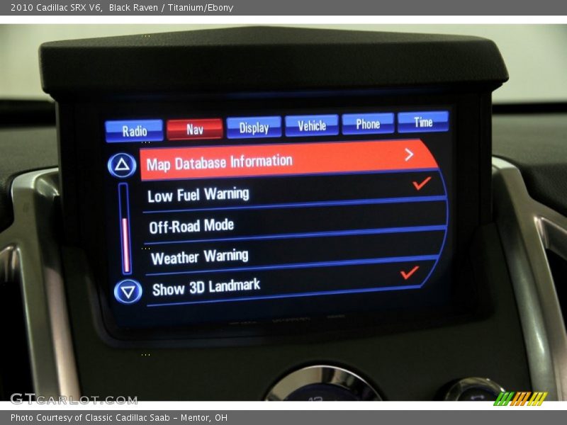 Black Raven / Titanium/Ebony 2010 Cadillac SRX V6