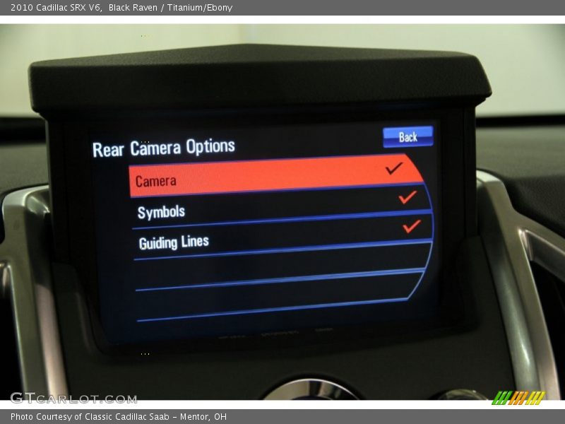 Black Raven / Titanium/Ebony 2010 Cadillac SRX V6