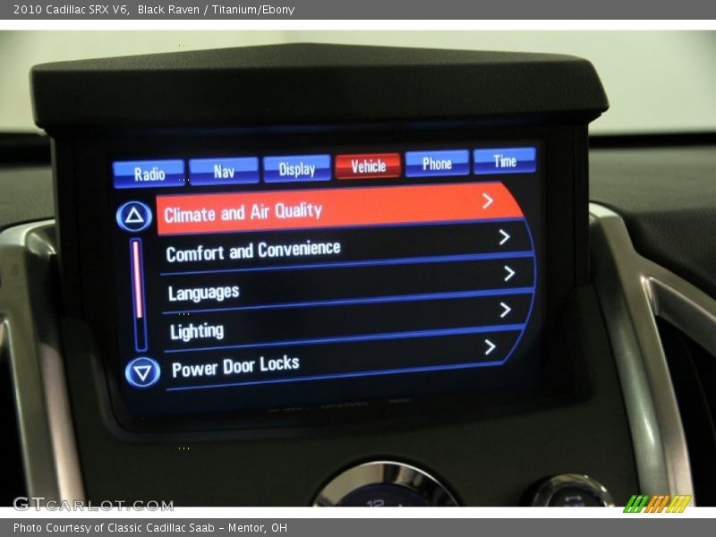 Black Raven / Titanium/Ebony 2010 Cadillac SRX V6