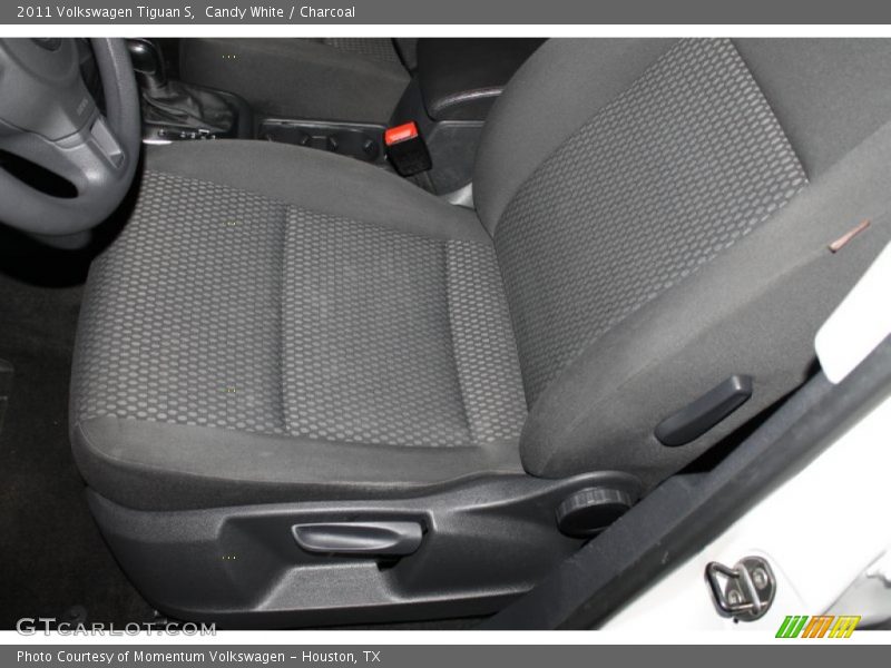 Candy White / Charcoal 2011 Volkswagen Tiguan S