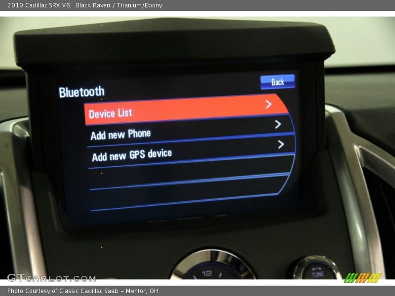 Black Raven / Titanium/Ebony 2010 Cadillac SRX V6