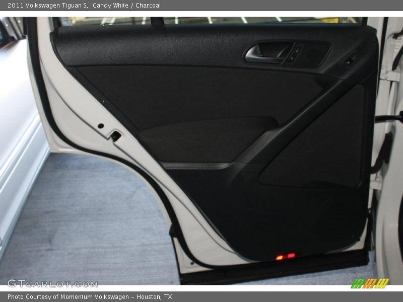 Candy White / Charcoal 2011 Volkswagen Tiguan S