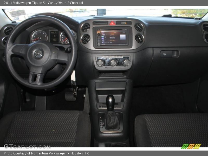 Candy White / Charcoal 2011 Volkswagen Tiguan S