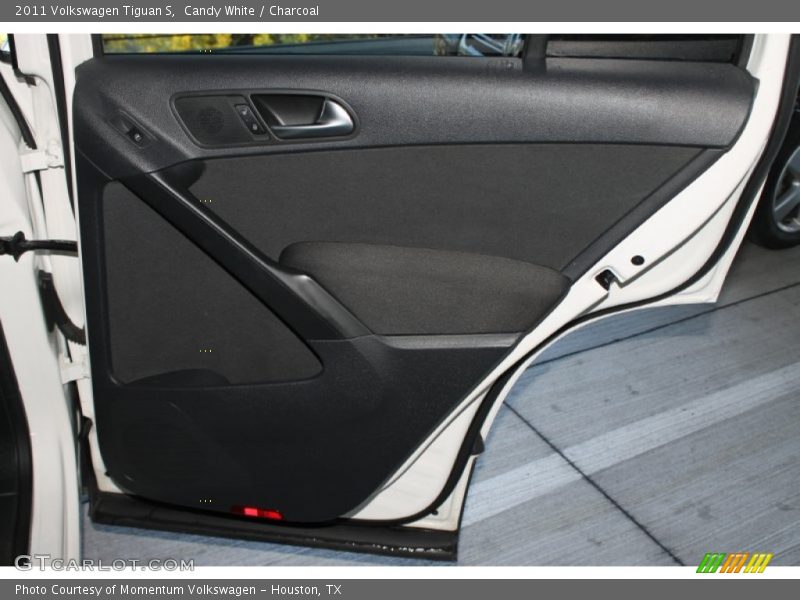 Candy White / Charcoal 2011 Volkswagen Tiguan S