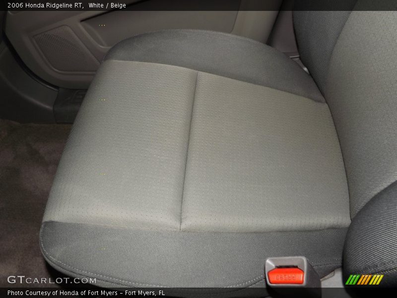 White / Beige 2006 Honda Ridgeline RT