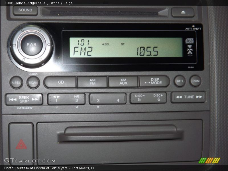 White / Beige 2006 Honda Ridgeline RT
