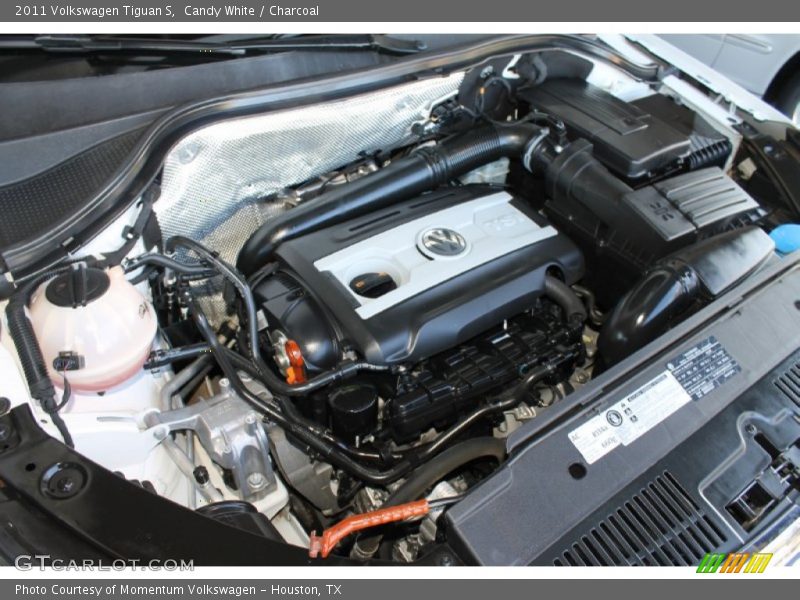 Candy White / Charcoal 2011 Volkswagen Tiguan S