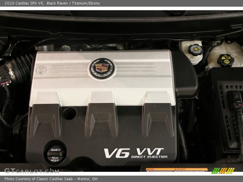 Black Raven / Titanium/Ebony 2010 Cadillac SRX V6
