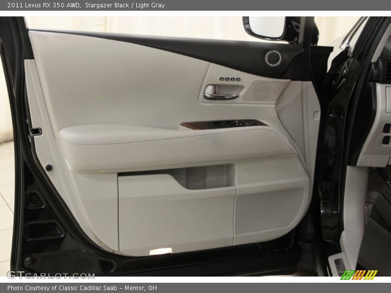 Stargazer Black / Light Gray 2011 Lexus RX 350 AWD