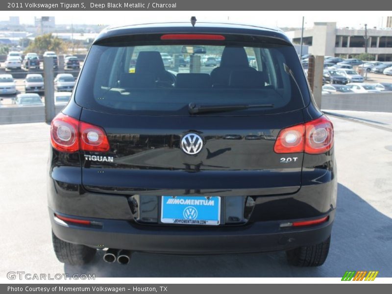 Deep Black Metallic / Charcoal 2011 Volkswagen Tiguan S