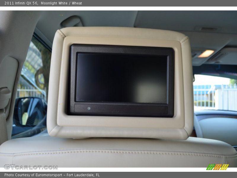Moonlight White / Wheat 2011 Infiniti QX 56