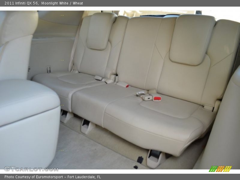 Moonlight White / Wheat 2011 Infiniti QX 56