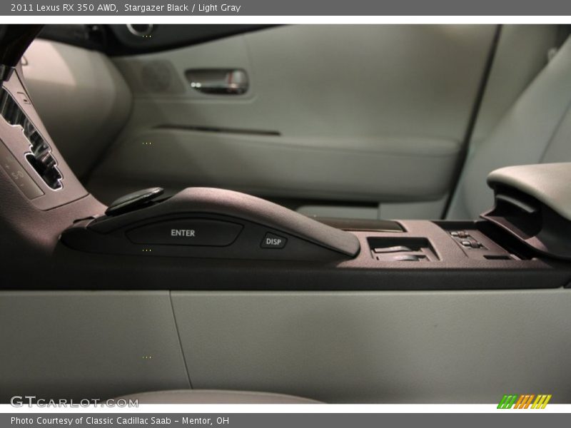 Stargazer Black / Light Gray 2011 Lexus RX 350 AWD
