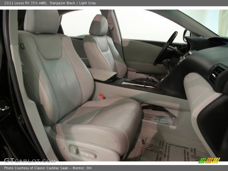 Stargazer Black / Light Gray 2011 Lexus RX 350 AWD