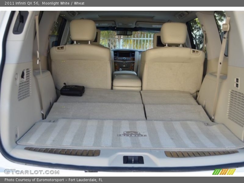 Moonlight White / Wheat 2011 Infiniti QX 56