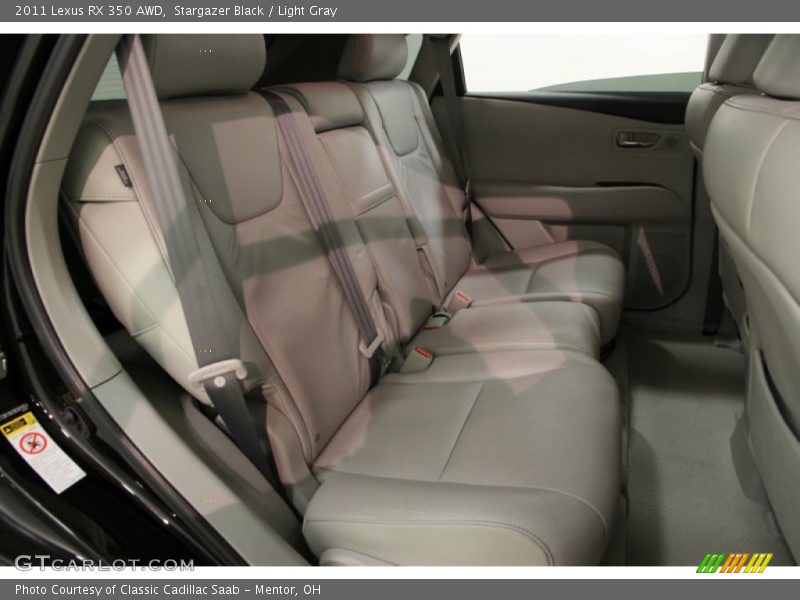 Stargazer Black / Light Gray 2011 Lexus RX 350 AWD