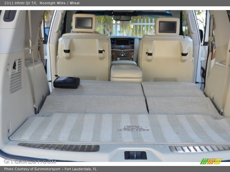 Moonlight White / Wheat 2011 Infiniti QX 56